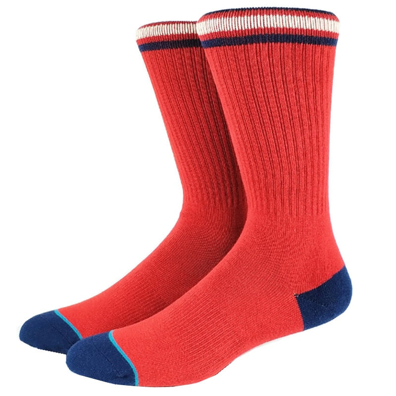 Red Skate Men Socks