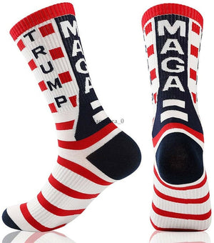 Donald Trump President Sock 2020 Make America Great Again Republican Stocking