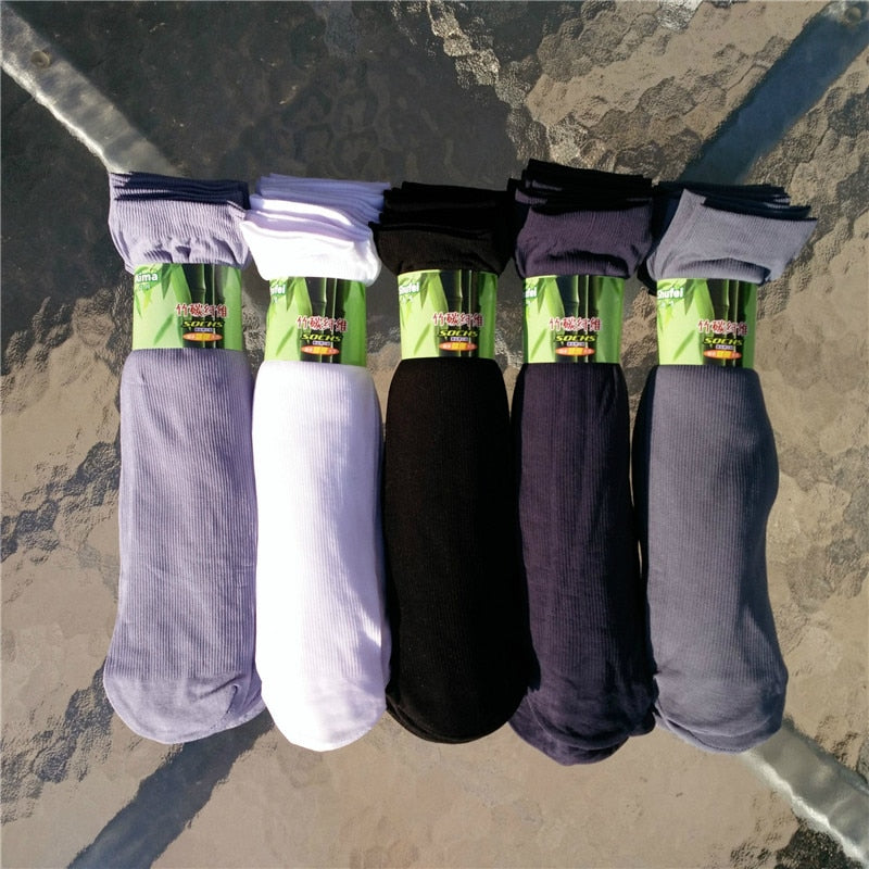 100pcs=50pairs Summer Thin Men's Socks Men's Socks Solid Color High Elastic Wear-resistant Ice Silk Cool Sockings Business Socks